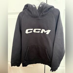 CCM Youth Black Fleece Hoodie